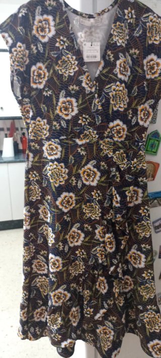 Vestido estampado floral