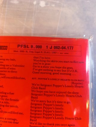 Vinilo The Beatles Sgt. Pepper's