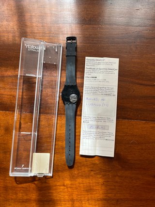 1987 Swatch Orologio Marmorata GB119 | 80s