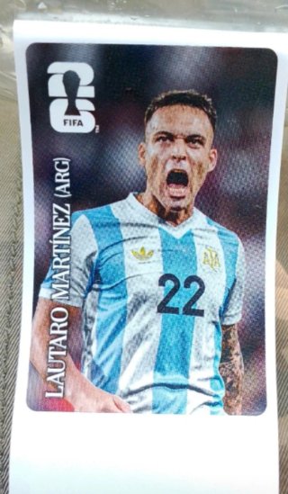Cromo Coca-Cola Lautaro Martínez (ARG)