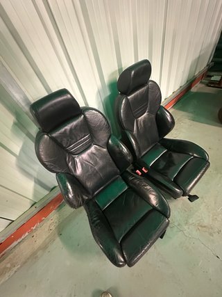 Asientos Recaro S3 8L Cuero Negro