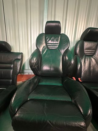 Asientos Recaro S3 8L Cuero Negro