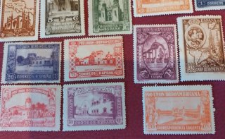 Sellos 1930 Pro Unión Iberoamericana.