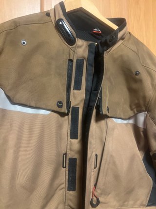 Chaqueta de moto REV'IT! color marrón talla 05,XL