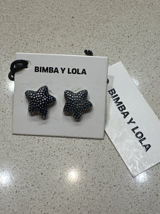 Pendientes Bimba y Lola Estrella Plata