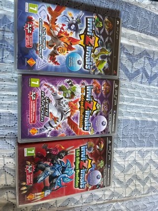 Lote 3 Juegos Invizimals PSP