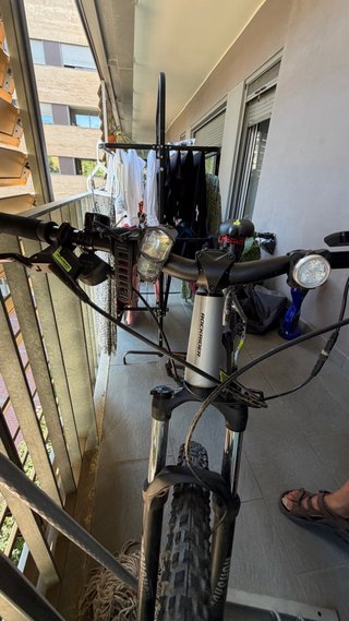 Bici Rockrider eST520 420 Wh 70 par y 2 ex bateria