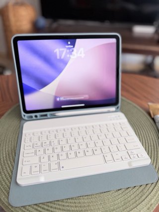 iPad Air M3 128GB Azul + Funda Teclado + Pencil