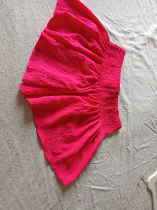 Pantalón corto rosa talla L