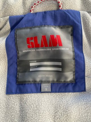 Chaqueta Bomber Slam Azul de niño