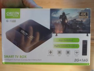 GREEN LYCA G-1330 Smart TV Box 4K