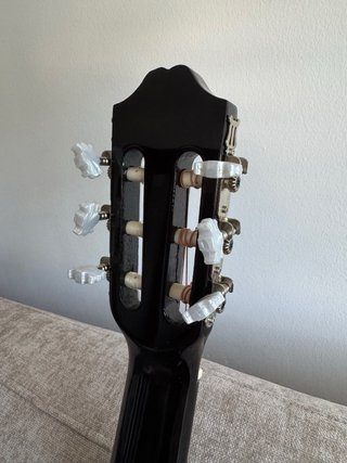 Guitarra Española Negra Nueva