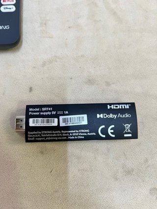 STRONG SRT41 4K Android TV Stick