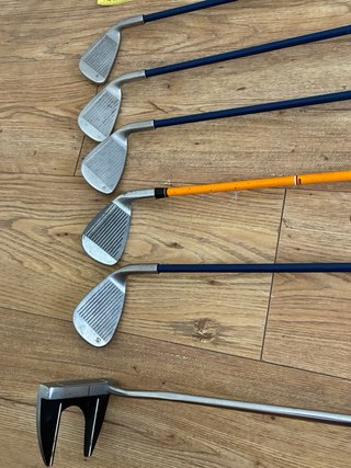 Kit Palos Golf Niño Zurdo