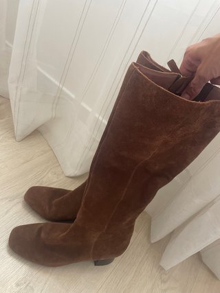 Botas de piel El Corte Inglés talla 40