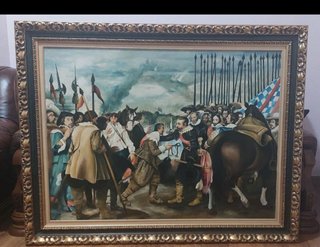 Cuadro decorativo estilo clásico