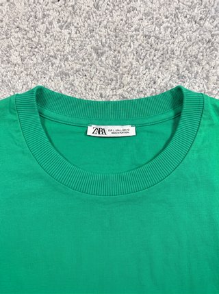Zara The Hypnotic Sea oversized graphic tee Y2K