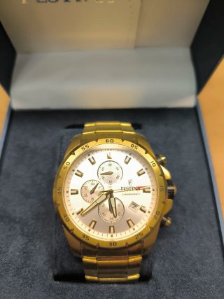 Reloj Festina Cronógrafo Dorado F20541