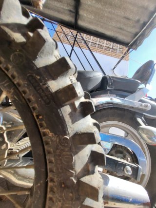 Moto Motocross KTM 46 Naranja/Azul rebe máster190c
