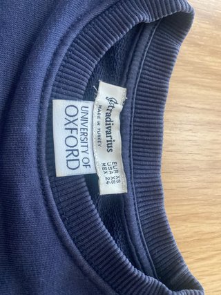 Sudadera Oxford University Azul