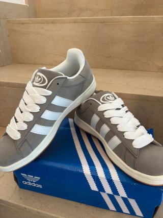 Adidas Bambas Grises y Blancas
