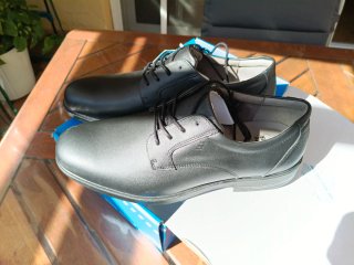 Zapatos Safety Jogger Berlín Piel Negro
