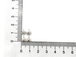 pendientes oro 18k con piedra con circonita