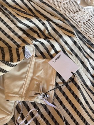 Conjunto Arrange: top y pantalón palazzo