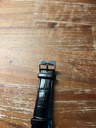 Reloj Emporio Armani Plata y Negro
