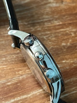 Reloj Emporio Armani Plata y Negro