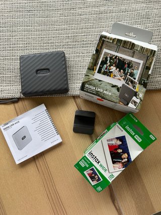 Impresora Fujifilm Instax Link WIDE Mocha Gray