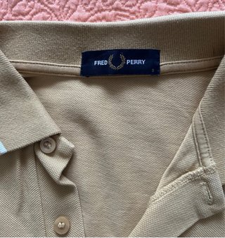 Polo Fred Perry Talla S Beige