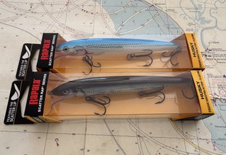 Lote 2 señuelos Rapala Scatter Rap Husky 13    131