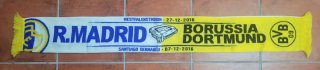Bufanda R. Madrid vs Borussia Dortmund
