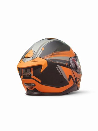 Casco NZI Combi 3 Duo Negro Naranja