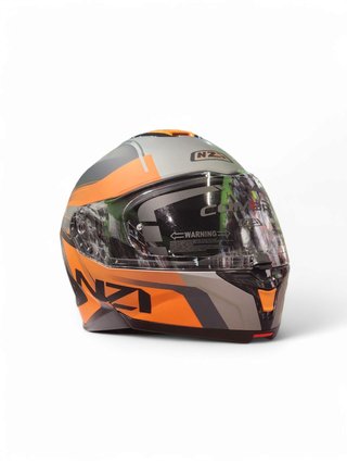 Casco NZI Combi 3 Duo Negro Naranja