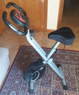 Bici estática plegable Ultrasport + Funda