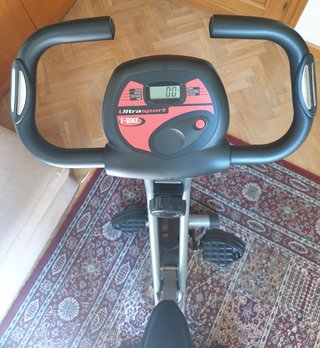 Bici estática plegable Ultrasport + Funda