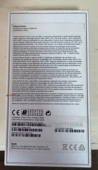 iPhone 13 mini 256GB Nero