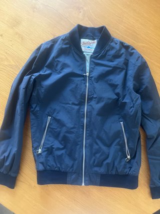 Chaqueta bomber azul Jack & Jones