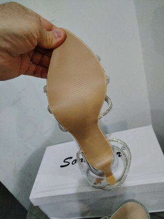 Sandali eleganti tacco 10 cm n.38