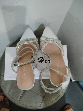 Sandali eleganti tacco 10 cm n.38