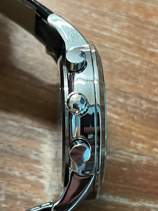 Reloj Emporio Armani Negro y Plateado