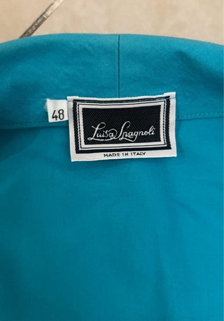 Giacca Luisa Spagnoli Blu Elettrico