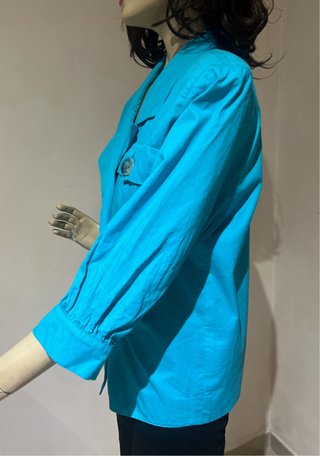 Giacca Luisa Spagnoli Blu Elettrico