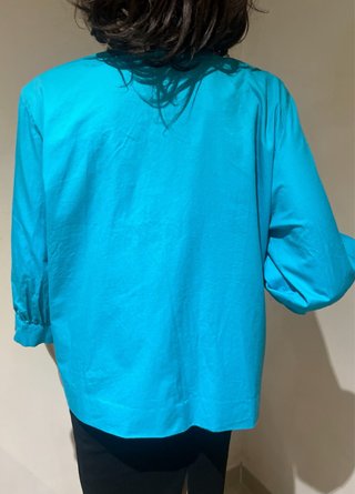 Giacca Luisa Spagnoli Blu Elettrico