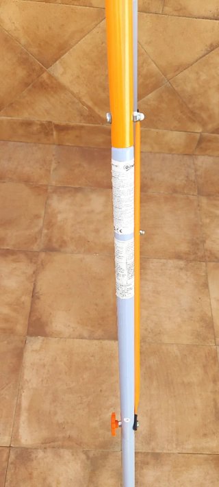 Columpio de patio naranja