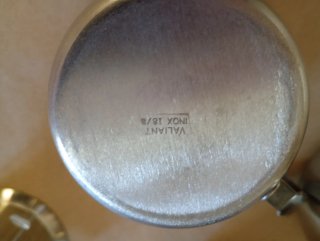 Juego de café i té de metal.