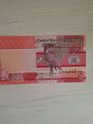 Billete  gambia