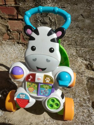 Andador bebé cebra Fisher-Price
